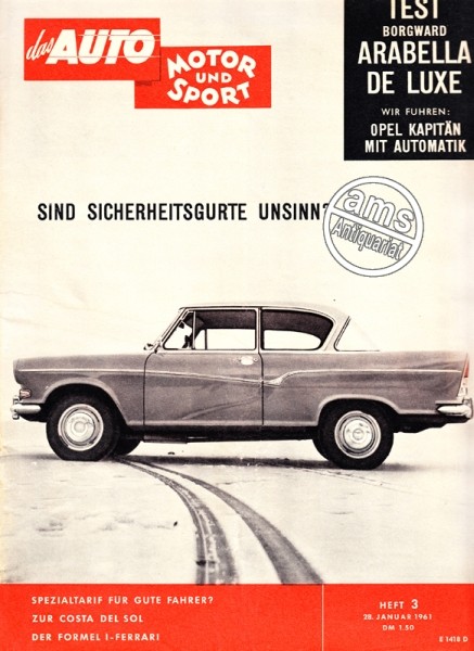 Auto Motor Sport, 28.01.1961 bis 10.02.1961