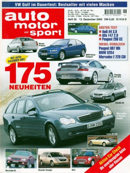 Auto Motor Sport, 13.12.2000 bis 26.12.2000