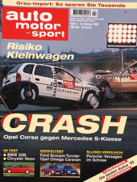 Auto Motor Sport, 10.02.1995 bis 23.02.1995