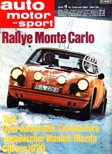 Auto Motor Sport, 15.02.1969 bis 28.02.1969
