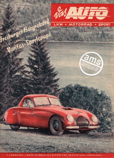 Auto Motor Sport, 15.08.1949 bis 28.08.1949