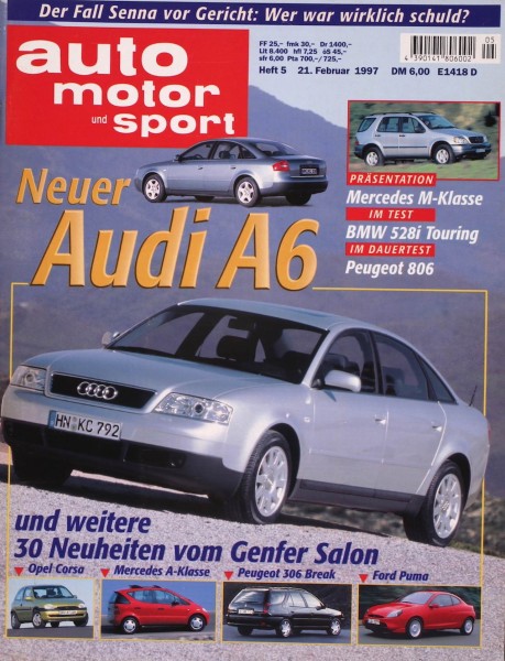 Auto Motor Sport, 21.02.1997 bis 06.03.1997