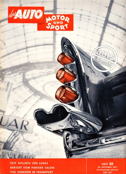 Auto Motor Sport, 26.10.1957 bis 08.11.1957