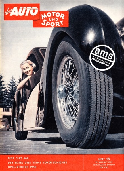 Auto Motor Sport, 31.08.1957 bis 13.09.1957