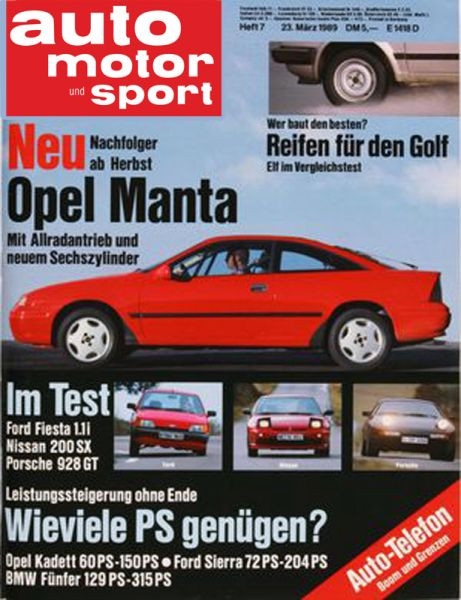 Auto Motor Sport, 23.03.1989 bis 05.04.1989