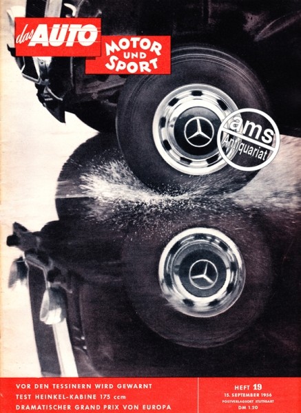 Auto Motor Sport, 15.09.1956 bis 28.09.1956