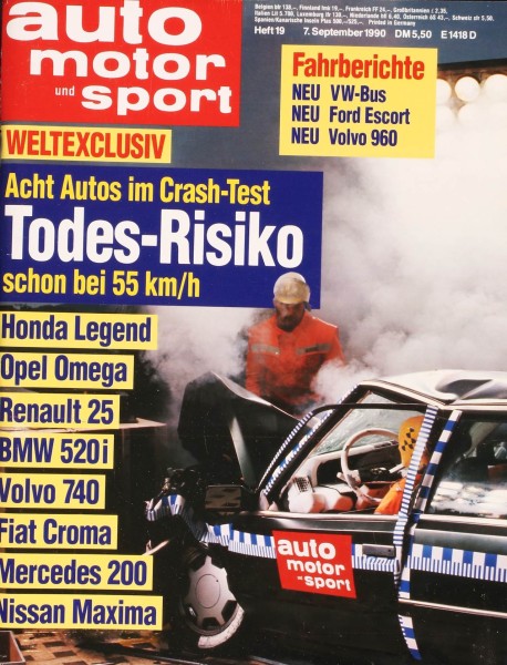 Auto Motor Sport, 07.09.1990 bis 20.09.1990