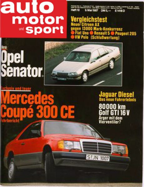 Auto Motor Sport, 09.05.1987 bis 22.05.1987