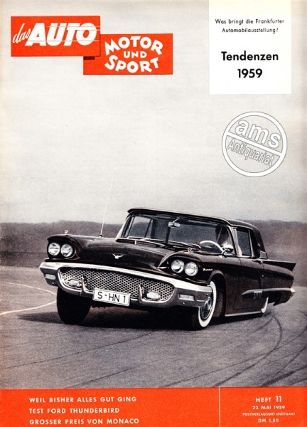Auto Motor Sport, 23.05.1959 bis 05.06.1959