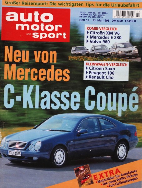 Auto Motor Sport, 31.05.1996 bis 13.06.1996