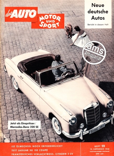 Auto Motor Sport, 13.09.1958 bis 26.09.1958