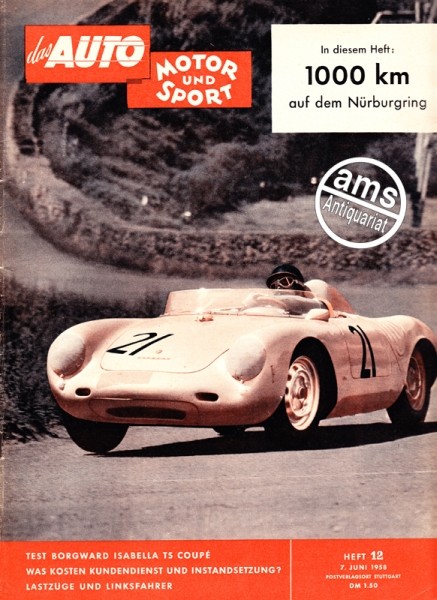 Auto Motor Sport, 07.06.1958 bis 20.06.1958