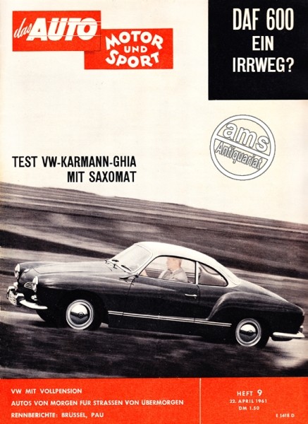 Auto Motor Sport, 22.04.1961 bis 05.05.1961