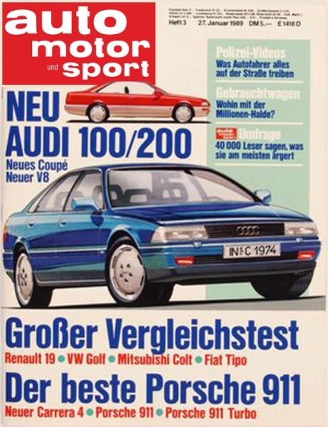 Auto Motor Sport, 27.01.1989 bis 09.02.1989