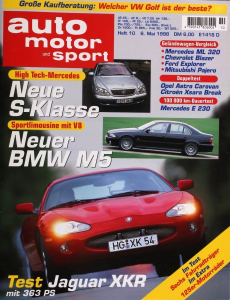 Auto Motor Sport, 06.05.1998 bis 19.05.1998