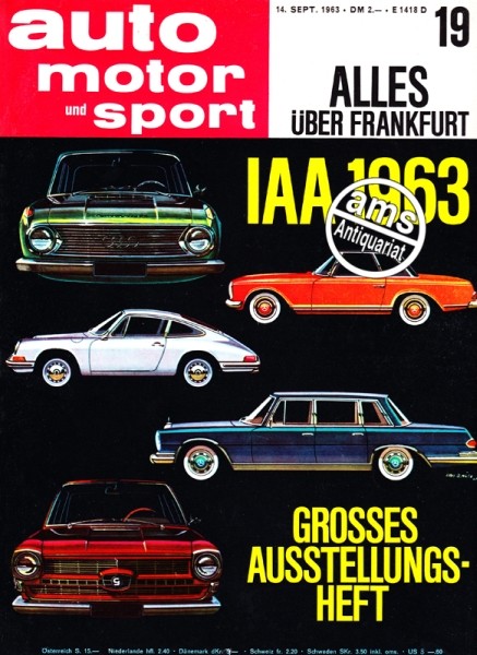 Auto Motor Sport, 14.09.1963 bis 27.09.1963