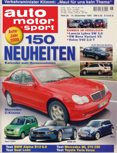 Auto Motor Sport, 15.12.1999 bis 28.12.1999