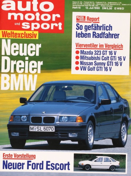 Auto Motor Sport, 13.07.1990 bis 26.07.1990