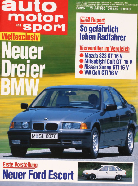 Auto Motor Sport, 13.07.1990 bis 26.07.1990