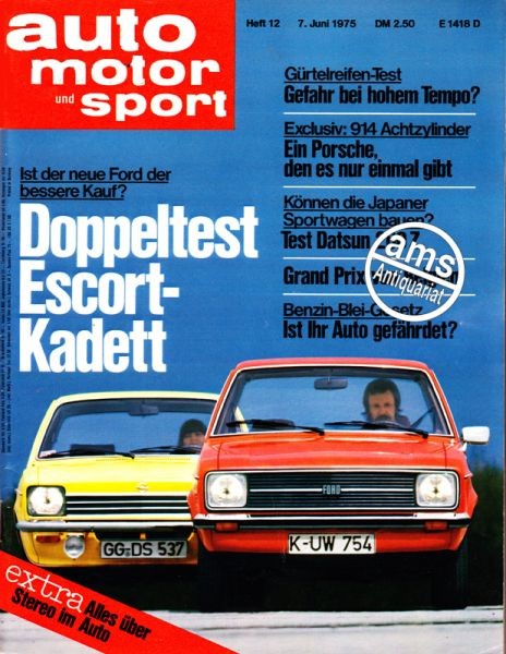 Auto Motor Sport, 07.06.1975 bis 20.06.1975