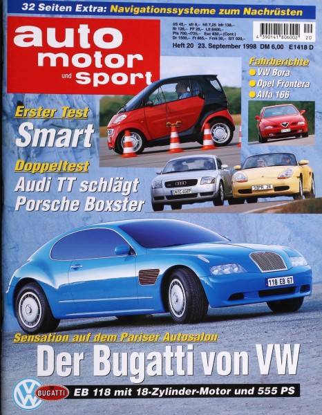Auto Motor Sport, 23.09.1998 bis 06.10.1998