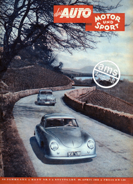 9/1952: Auf dem Titelbild: Porsche aus 1952; Testbericht: Gutbrod-Superior mit Einspritzmotor; Willys Aero - der dritte amerikanische "Kleinwagen"; Sportwagen-Biografien: Fiat-Balilla-Kompressor; Am Pulsschlag von Detroit; Der deutsche Automobilsport im J