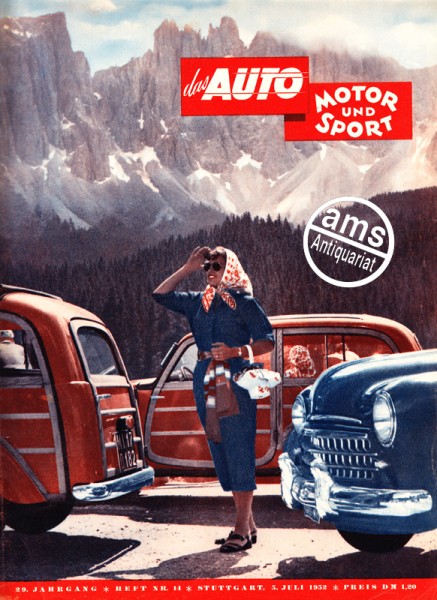 Auto Motor Sport, 05.07.1952 bis 18.07.1952