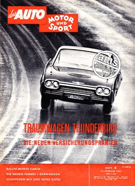 Auto Motor Sport, 10.02.1962 bis 23.02.1962