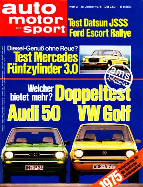 Auto Motor Sport, 18.01.1975 bis 31.01.1975