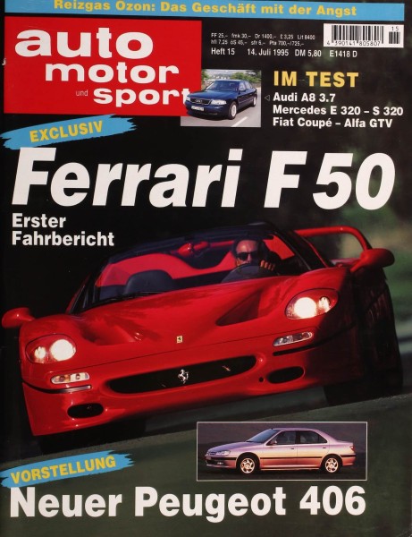 Auto Motor Sport, 14.07.1995 bis 27.07.1995