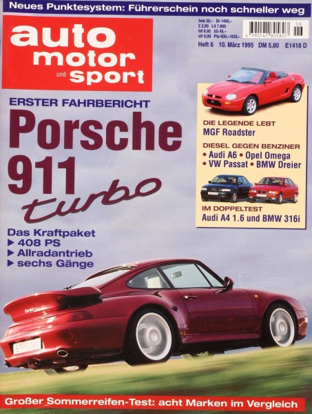 Auto Motor Sport, 10.03.1995 bis 23.03.1995