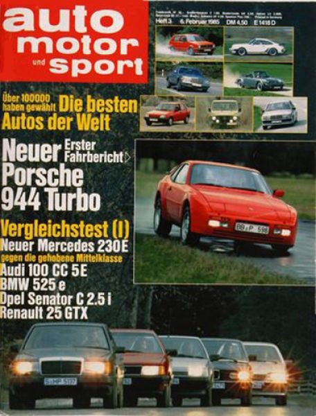 Auto Motor Sport, 06.02.1985 bis 19.02.1985