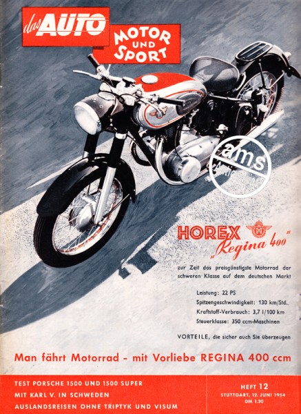 Auto Motor Sport, 12.06.1954 bis 25.06.1954