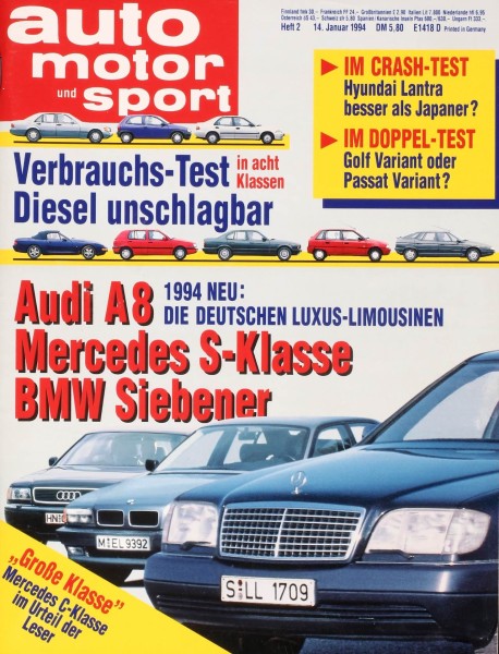 Auto Motor Sport, 14.01.1994 bis 27.01.1994