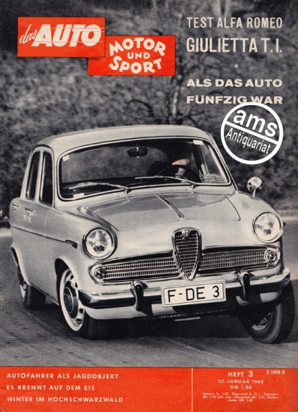 Auto Motor Sport, 27.01.1962 bis 09.02.1962
