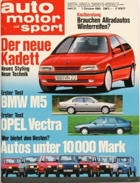 Auto 1988: Der neue Opel Kadett