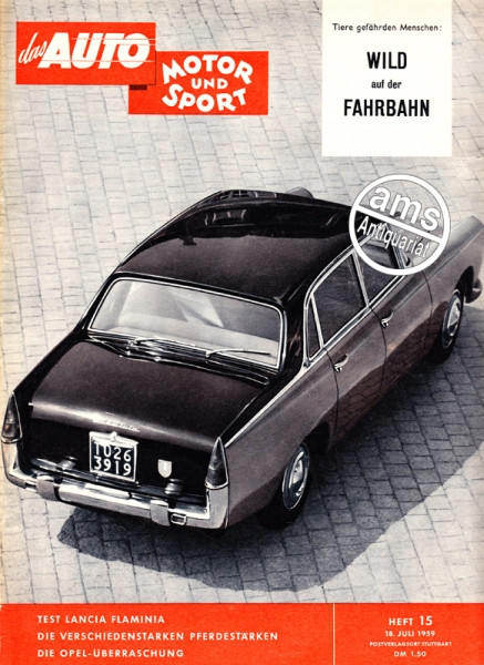 Auto Motor Sport, 18.07.1959 bis 31.07.1959