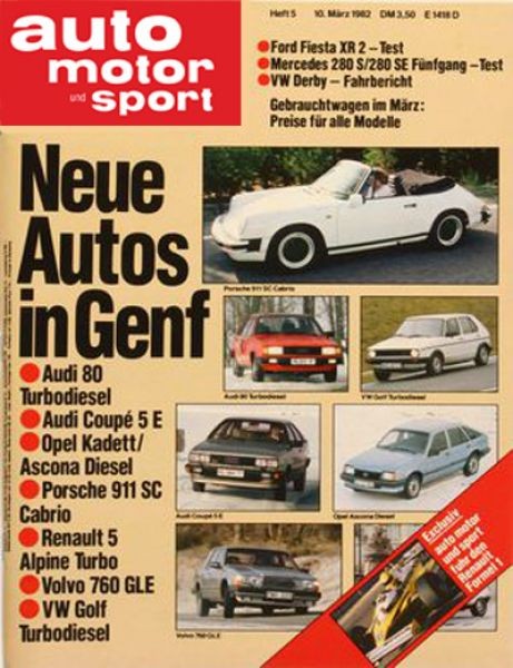 Auto Motor Sport, 10.03.1982 bis 23.03.1982