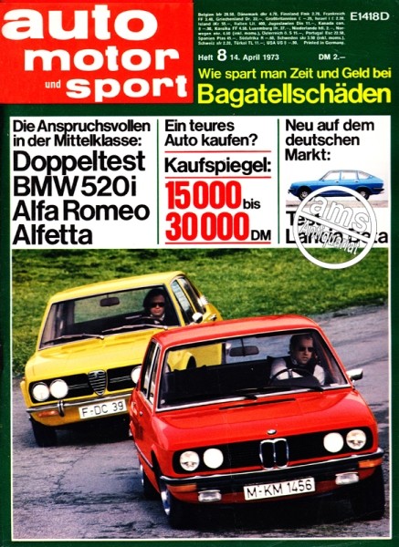 Auto Motor Sport, 14.04.1973 bis 27.04.1973