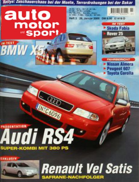 Auto Motor Sport, 26.01.2000 bis 08.02.2000