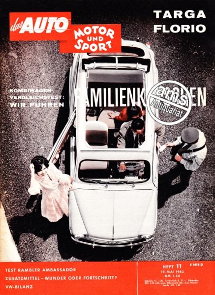 Auto Motor Sport, 19.05.1962 bis 01.06.1962