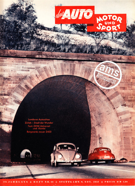 Auto Motor Sport, 08.11.1952 bis 21.11.1952