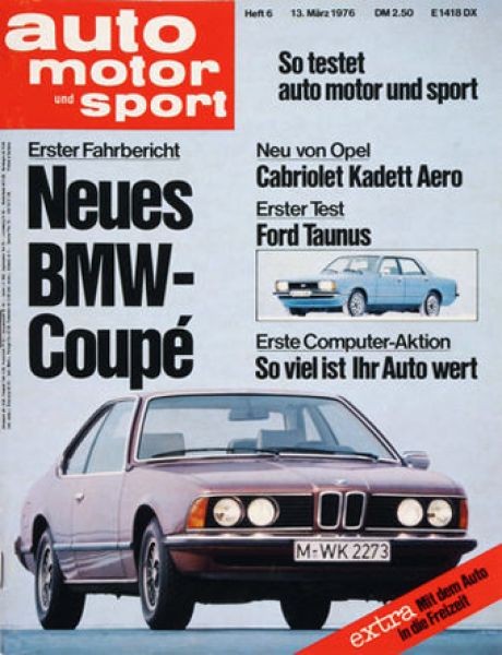 Auto Motor Sport, 13.03.1976 bis 26.03.1976