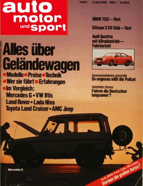 Auto Motor Sport, 09.04.1980 bis 22.04.1980