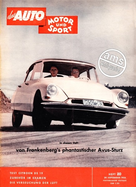Auto Motor Sport, 29.09.1956 bis 12.10.1956