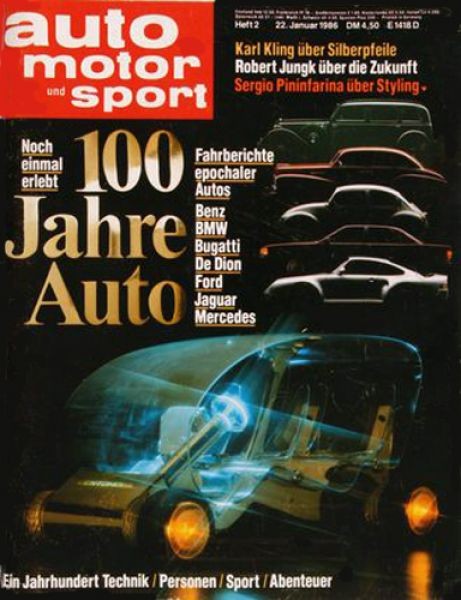 Auto Motor Sport, 22.01.1986 bis 04.02.1986