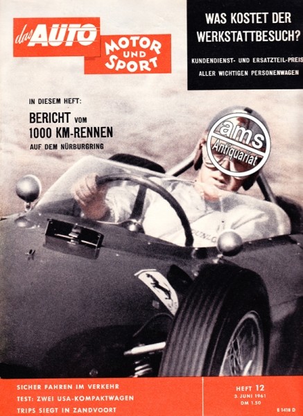Auto Motor Sport 1961 bestellen, Auto Motor Sport 1961 kaufen