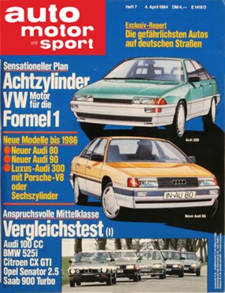 Auto Motor Sport, 04.04.1984 bis 17.04.1984