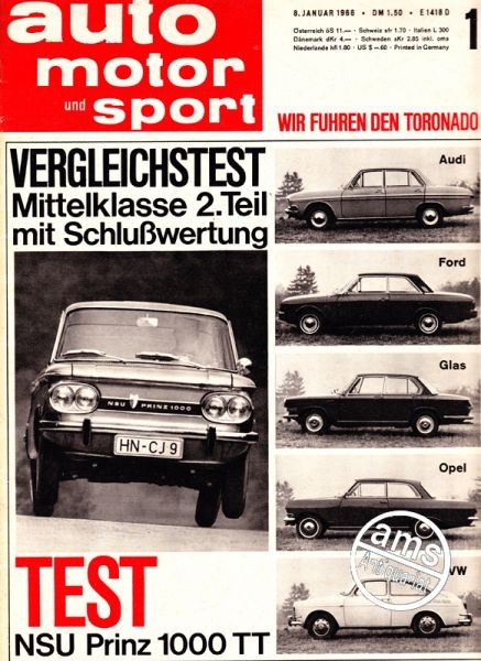 Auto Motor Sport, 08.01.1966 bis 21.01.1966