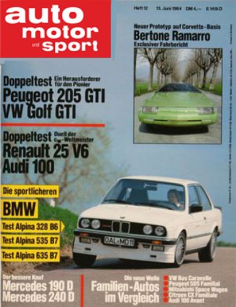 Auto Motor Sport, 13.06.1984 bis 26.06.1984